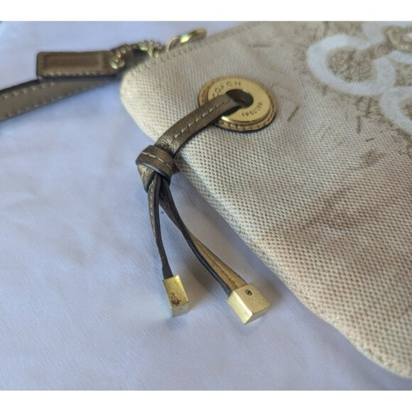 Coach Limited Edition Audrey Starfish Jeweled Sequin Studded Wristlet Clutch Y2K - Picture 9 of 13